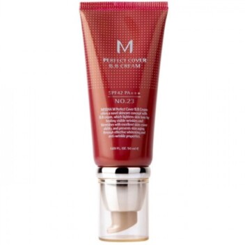 [MISSHA] ББ крем 23 тон натуральный беж — Natural Beige Perfect Cover BB Cream, 50 мл