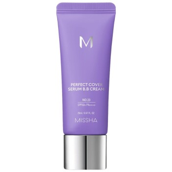 [MISSHA] BB-крем M Perfect Cover Serum BB Cream (No.23/Natural Beige), 20 мл