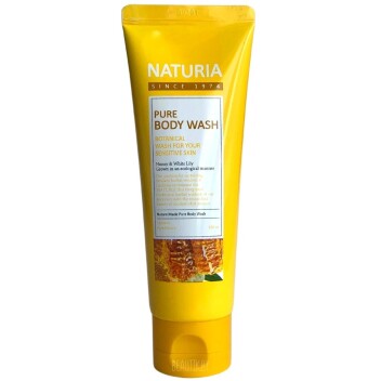 [NATURIA] Гель для душа МЕД/ЛИЛИЯ Pure Body Wash (Honey & White Lily), 100 мл