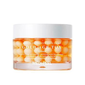 [MEDI-PEEL] Антивозрастной капсульный крем с экстрактом золотого шелкопряда Gold Age Tox Cream, 50 мл