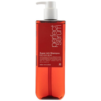 [MISE EN SCENE] Универсальный шампунь для интенсивного восстановления Perfect Super Rich Serum Shampoo, 680 мл