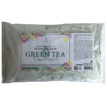 [ANSKIN] Альгинатная маска с зелёным чаем (пакет) Green Tea Modeling Mask, 240 гр