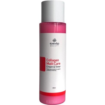[EYENLIP] Тонер-крем с коллагеном 2 в 1 COLLAGEN MULTI CARE CREAM & TONER, 200 мл