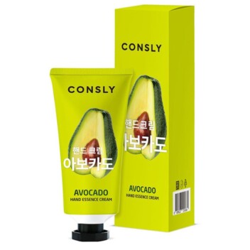 [CONSLY] Крем-сыворотка для рук с экстрактом авокадо Avocado Hand Essence Cream, 100 мл