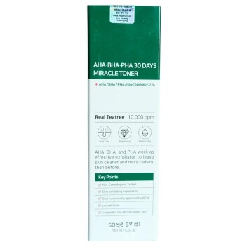 [SOME BY MI] Тонер с AHA-, BHA-, PHA-кислотами 30 Days Miracle Toner, 150 мл