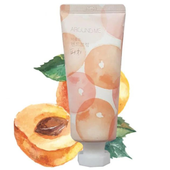 [WELCOS] Крем для рук Around Me Perfumed Hand Cream Peach, 60 мл