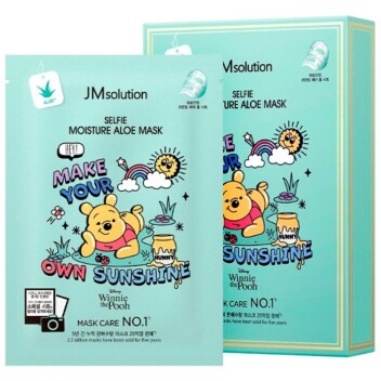 [JMSOLUTION] Тканевая маска с экстрактом алоэ Disney Selfie Moisture Aloe Mask, 30 мл