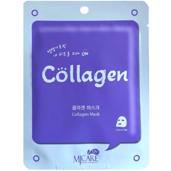 [MJCARE] Тканевая маска для лица с коллагеном Collagen Care Mask, 22 гр