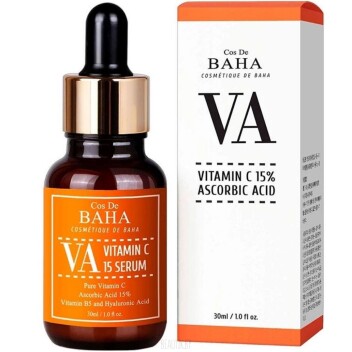 [COS DE BAHA] Сыворотка осветляющая с  витамином С VA Vitamin C 15 Serum, 30 мл