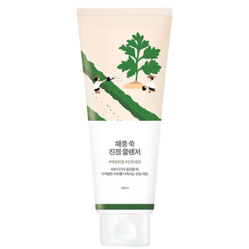 [ROUND LAB] Успокаивающая пенка для умывания с экстрактом полыни Mugwort Calming Cleanser, 150 мл