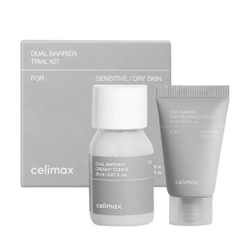 [CELIMAX] Набор уходовых средств для лица Dual Barrier Trial Kit Toner 20 мл / Cream 10 мл