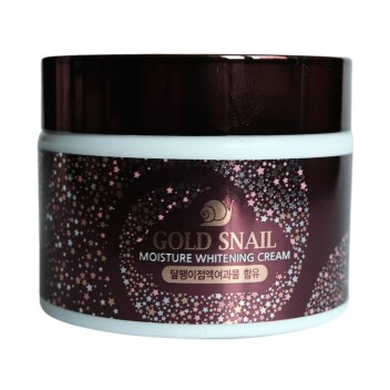 [ENOUGH] Крем для лица с муцином улитки Gold Snail Moisture Whitening Cream, 50 гр