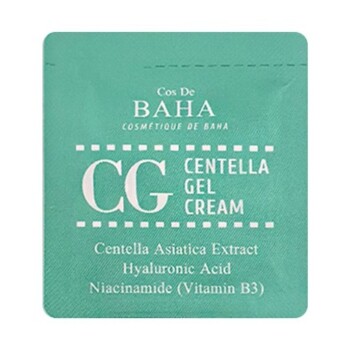 [COS DE BAHA] Восстанавливающий гель-крем с центеллой (пробник) CG Centella Gel Cream, 1,5 мл