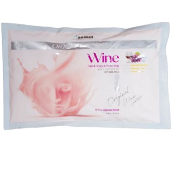 [ANSKIN] Маска для лица альгинатная с вином Wine Modeling Mask  (Refill), 240 г