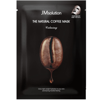 [JMSOLUTION] Успокаивающая тканевая маска с экстрактом кофе The Natural Coffee Mask Calming, 30 мл