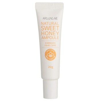 [WELCOS] Сыворотка для поврежденных волос Around Me Natural Sweet Honey Ampoule, 20 гр