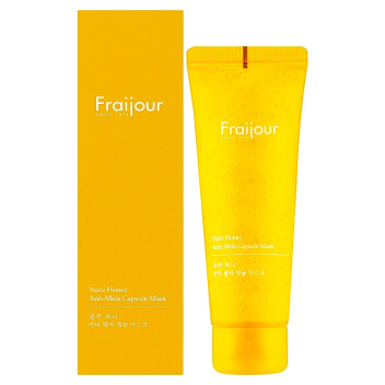 [FRAIJOUR] Маска капсульная для лица ЮДЗУ Yuzu Honey Anti-Mela Capsule Mask, 75 мл