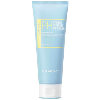 [SUR.MEDIC+] Успокаивающий гель для умывания с азуленом и церамидами Azulene Soothing pH Cleanser, 150 мл