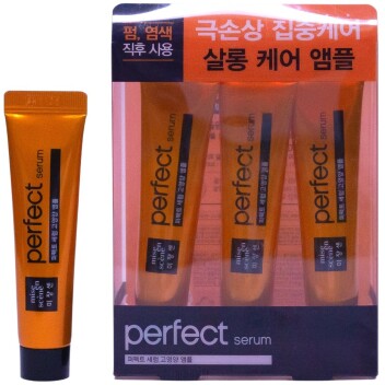 [MISE EN SCENE] Сыворотка для поврежденных волос Perfect Serum Hair Ampoule Pack, 15 мл