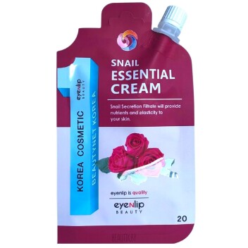 [EYENLIP] Крем для лица улиточный POCKET SNAIL ESSENTIAL CREAM, 20 мл