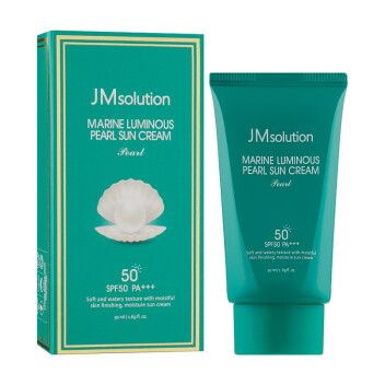[JMSOLUTION] Солнцезащитный крем с экстрактом жемчуга Marine Luminous Pearl Sun Cream, 50 мл