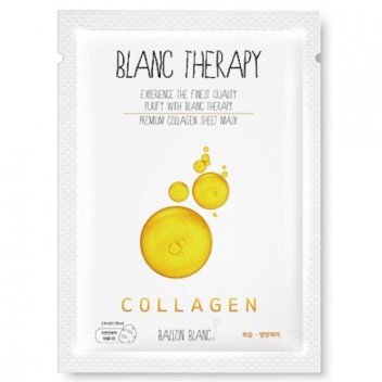 [BALLON BLANK] Тканевая маска антивозрастная с коллагеном Collagen Sheet Mask, 23 мл