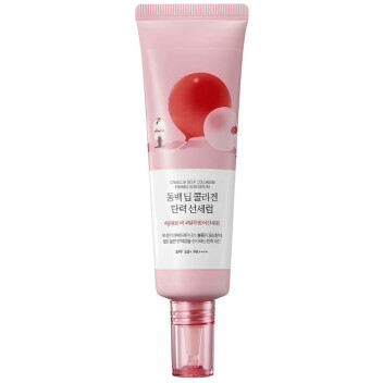 [ROUND LAB] Солнцезащитная сыворотка Camellia Deep Collagen Firming Sun Serum SPF50+ PA++++, 50 мл