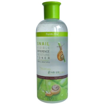[FARM STAY] Тонер увлажняющий с муцином улитки Visible Difference Snail Moisture Toner, 350 мл