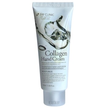 [3W CLINIC] Крем для рук КОЛЛАГЕН Collagen Hand Cream, 100 мл