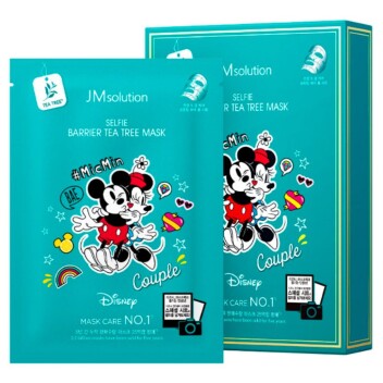 [JMSOLUTION] Тканевая маска с экстрактом чайного дерева Disney Selfie Barrier Tea Tree Mask, 30 мл