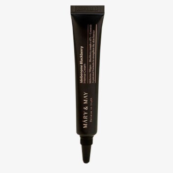 [MARY & MAY] Крем для лица с идебеноном и ежевичным комплексом Idebenone Blackberry Intense Cream, 12 гр