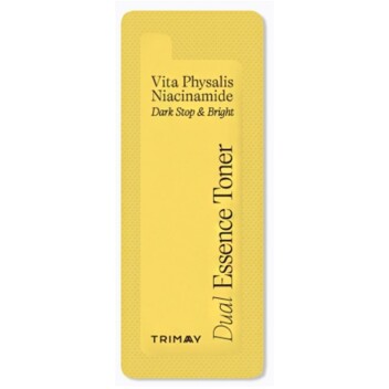 [TRIMAY] Тонер-эссенция для ровного тона ПРОБНИК Vita Physalys Niacinamide Dark Stop&Bright Toner, 1 мл
