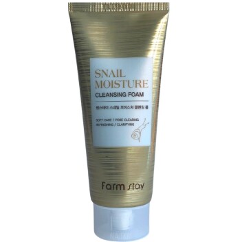 [FARM STAY] Пенка очищающая с экстрактом улитки Snail Moisture Cleansing Foam, 100 мл