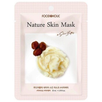 [FOODAHOLIC] Маска тканевая Shea Butter Nature Skin Mask, 23 мл