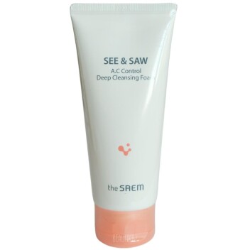 [THE SAEM] Пенка для лица контроль чистоты и жирности SEE & SAW A.C Control Deep Cleansing Foam, 120 гр