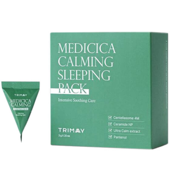 [TRIMAY] Успокаивающая ночная маска с центеллой Medicica Calming Sleeping Pack, 3 гр