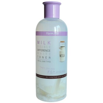 [FARM STAY] Тонер с молочными протеинами Visible Difference White Toner Milk, 350 мл