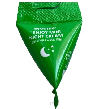 [AYOUME] Крем для лица ночной с центеллой пирамидка Enjoy mini night cream, 3 мл