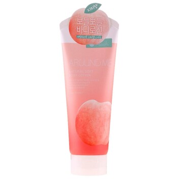 [WELCOS] Лосьон для тела с экстрактом персика Around Me Natural Soft Body Lotion Peach, 230 мл