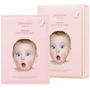 [JMSOLUTION] Тканевая маска для сухой и чувствительной кожи MAMA Pureness Mela Clear Mask, 30 мл