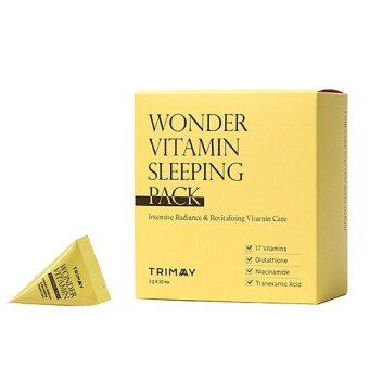 [TRIMAY] Ночная маска для сияния кожи с витаминами C-VITA COMPLEX и ниацинамидом Wonder Vitamin Sleeping Pack, 3 гр