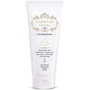[MISSHA] Пенка для умывания Creamy Latte Green Tea Cleansing Foam, 172 мл