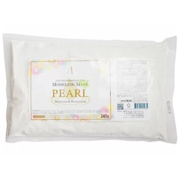 [ANSKIN] Маска альгинатная экстр. жемчуга (пакет) Pearl Modeling Mask /Refill, 240 гр