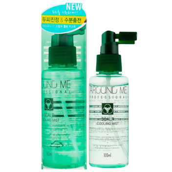 [WELCOS] Охлаждающий cпрей-мист для кожи головы Around Me Scalp Cooling Mist, 100 мл