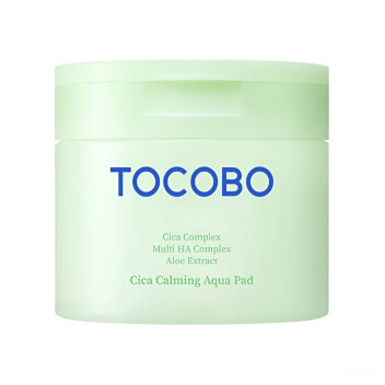 [TOCOBO] Пэды успокаивающие с центеллой Cica Calming Aqua Pad, 60 шт