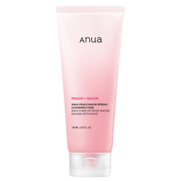 [ANUA] Персиковая пенка с ниацинамидом Peach Niacin Spread Cleansing Foam, 150 мл