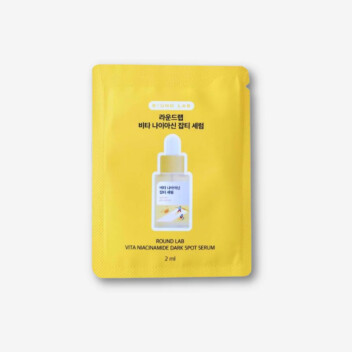 [ROUND LAB] Сыворотка для сияния кожи с ниацинамидом (пробник) VITA NIACINAMIDE DARK SPOT SERUM, 2 мл