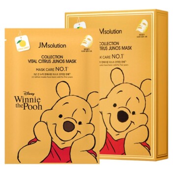 [JMSOLUTION] Маска тканевая с экстрактом юдзу Collection Vital Citrus Junos Mask, 30 мл