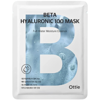 [OTTIE] Увлажняющая тканевая маска с гиалуроном Beta Hyaluronic 100 Mask, 23 гр