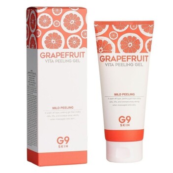 [G9 SKIN] Гель-эксфолиант для лица с экстрактом грейпфрута G9 GRAPEFRUIT VITA EXFOLIATOR GEL, 150 мл